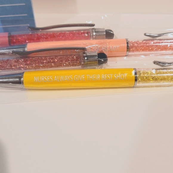 🖤 Inspirational Nurse Sticky Note Pads & Pens NWT - Picture 8 of 11